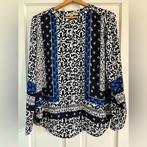 LOFT Lightweight Button Top